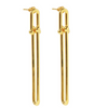 Kdrama Penthouse Shim Su-ryeon (Lee Ji-ah) Inspired Double Long Link Earrings